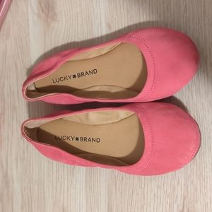 Lucky Brand Pink flats
